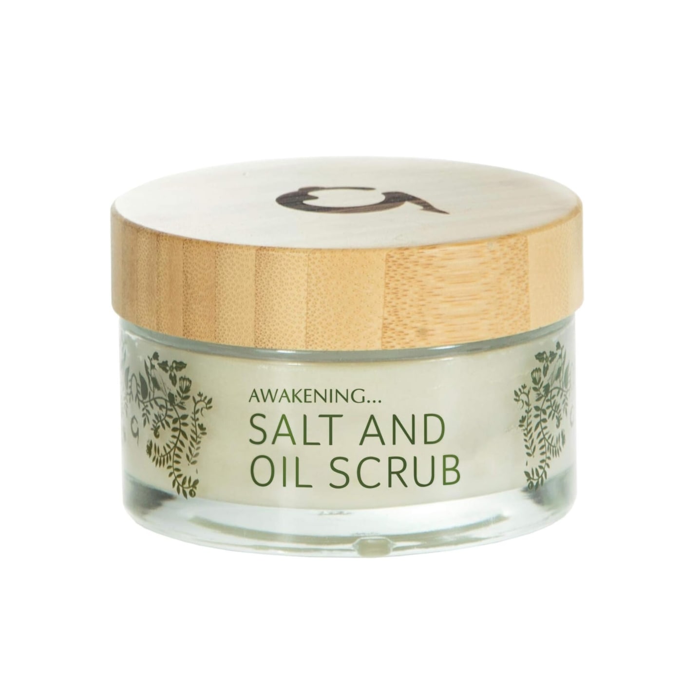 Scrub vegan cu sare și ulei